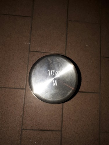 Peso calibrazione 10kg - peso,